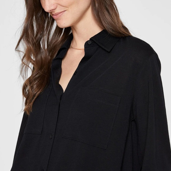 Refined Utility Shirt - New With Tags - NEVER WORN - Black - Picture 3 of 4